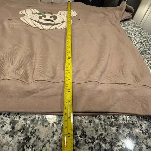 Disney Brown and White Pumpkin Mouse Sweatshirt - Picture 7 of 9